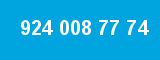924 008 77 74 924 008 77 74